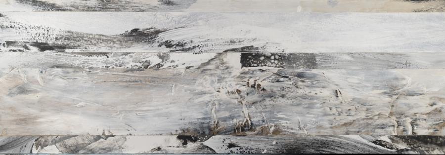 Grève dans la brume 